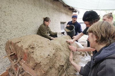 Lehmofenbau Workshop